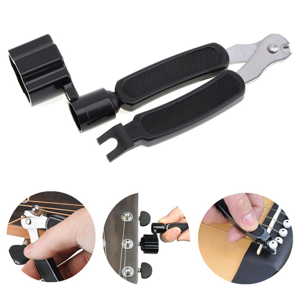 Dụng Cụ Lên Dây Đàn Ghi Ta Đa Năng 3 Trong 1 Nhiều Màu Sắc