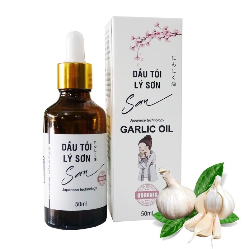 Tinh dầu tỏi Lý Sơn - 100% tỏi thiên nhiên