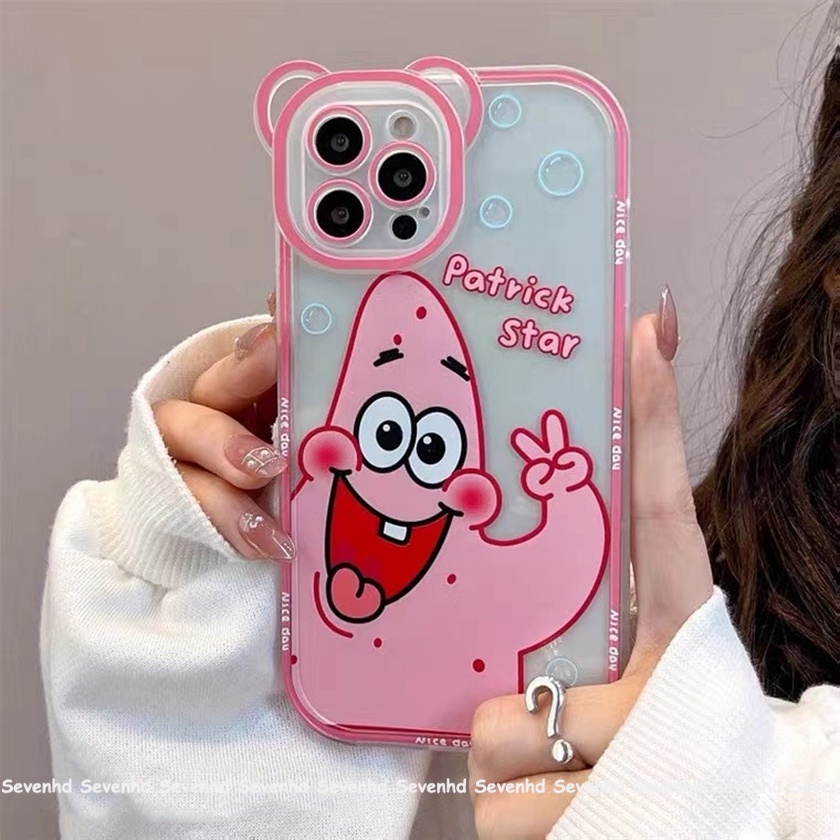 Ốp Điện Thoại Họa Tiết SpongeBob Cho iPhone 14 13 12 11 Pro Max Xs Max Xr X 6 6s Plus
