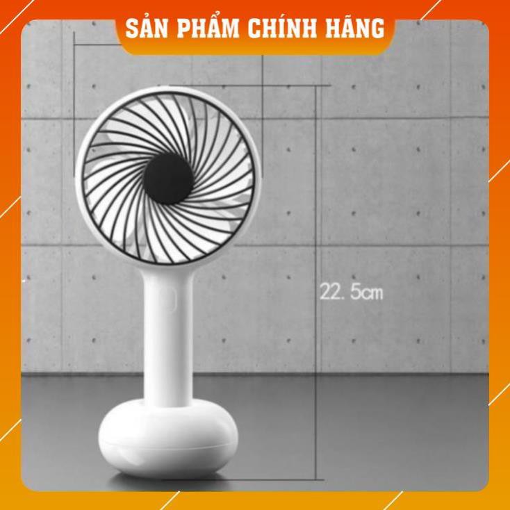 Quạt cầm tay mini JOIL 3 cấp độ gió, pin siêu khỏe chạy liên tục 4 - 7h, chống ồn hiệu quả, siêu êm mát