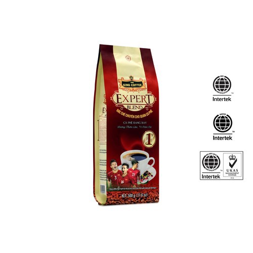 Cà Phê Rang Xay EXPERT BLEND 1 KING COFFEE Gói 500GR