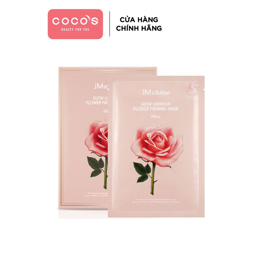 [Mã COSCOCOT4 -8% đơn 250K] Mặt Nạ Làm Săn Chắc Da JM Solution Glow Luminous Flower Firming Mask 30ml