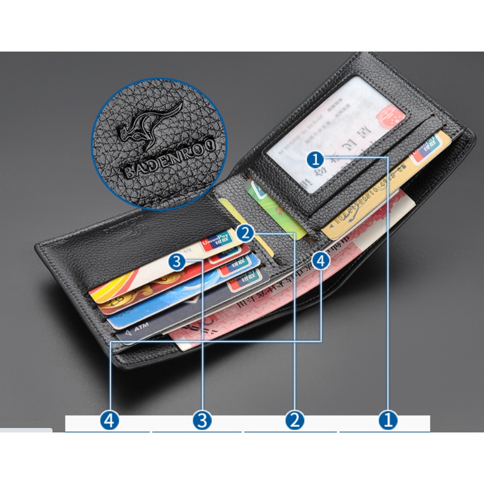 Ví nam da bò cao cấp phong cách mới