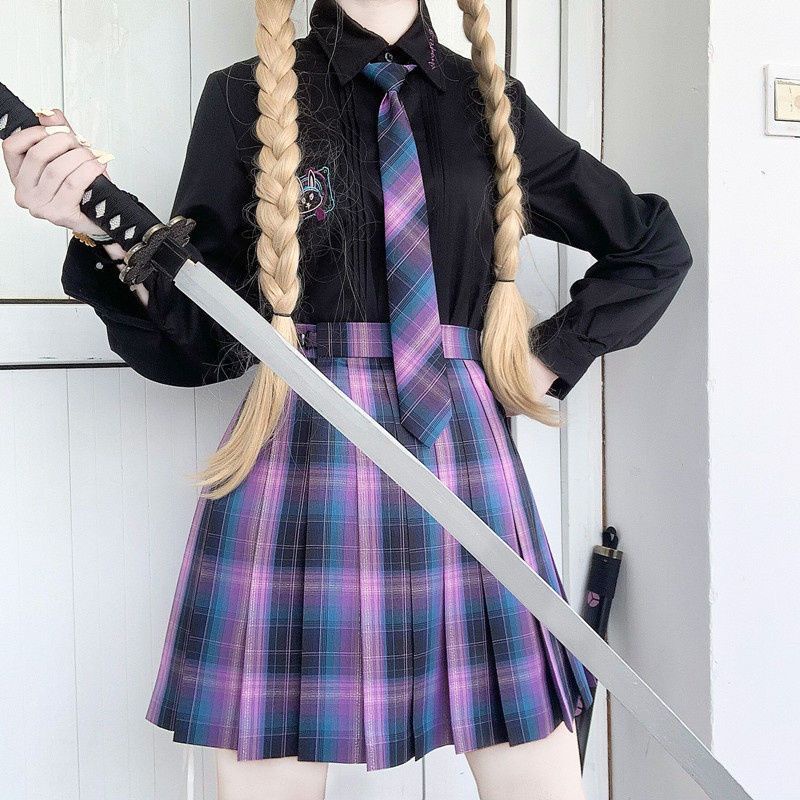 CHÂN VÁY JK BLING BẠC