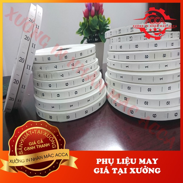 [XẢ KHO]_CUỘN MÁC SIZE SỐ TỪ 1-10_MÁC SIZE ĐỒ TRẺ EM _ MỀM MỊN, KHÔNG NGỨA