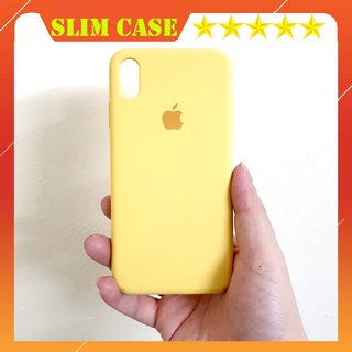 Ốp Chống Bẩn Iphone XS MAX Màu Vàng Chanh [Full viền/Không Full Viền]