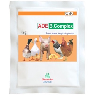 [100g] ADE B complex bổ sung vitamin cho gia súc, gia cầm