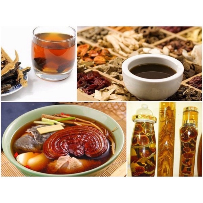 [ DATE MỚI ] Nấm linh chi tai đỏ 6 năm tuổi Hàn Quốc, Túi 1kg [ Hàng Mới Về ]