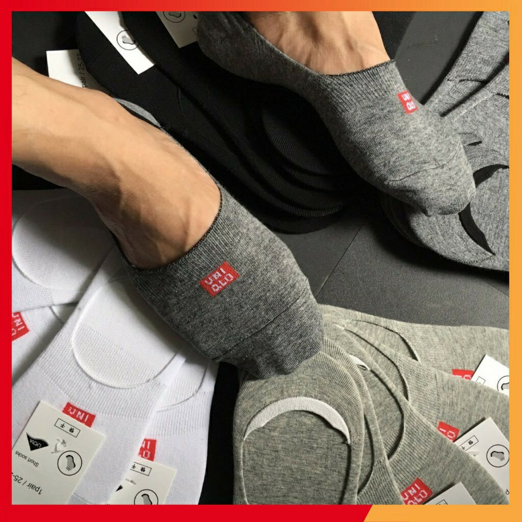 Combo 10 đôi tất ngắn cổ/ tất hài nam nữ free size xuất nhật