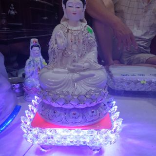 Chân đế để tượng quan âm 7 màu