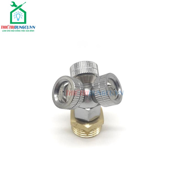 Béc phun sương 3 cửa inox