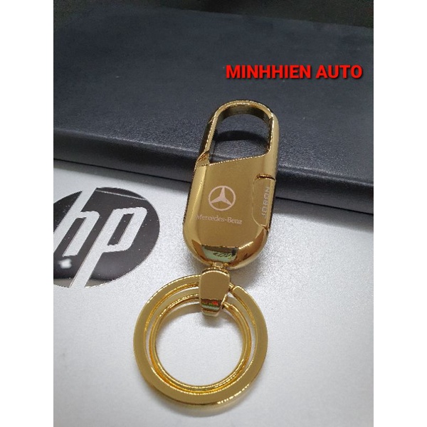 Móc khóa Jobon cao cấp logo Mercedes