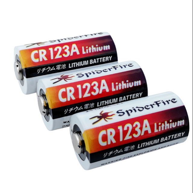 Pin Spider Fire CR2 / CR123 (CR123A) (3V) dùng cho các loại máy ảnh: Instax Mini 70, Instax Square, máy ảnh film