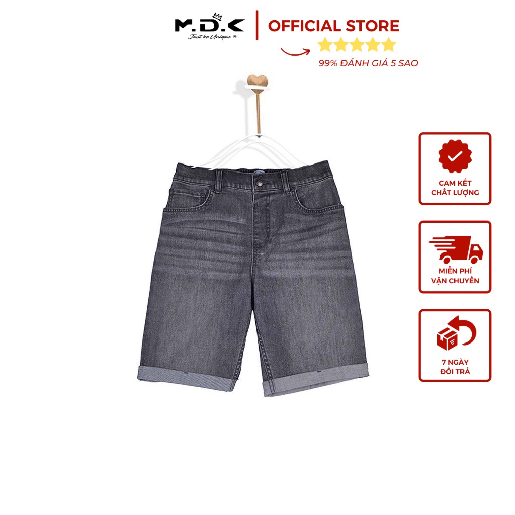 Quần Short Bé Trai M.D.K Roll Up Hem Bermuda M.D.K - năng động, dễ thương