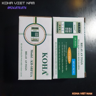 Bộ đôi role an toàn cho phao điện GL electric 111M - Tải 700W