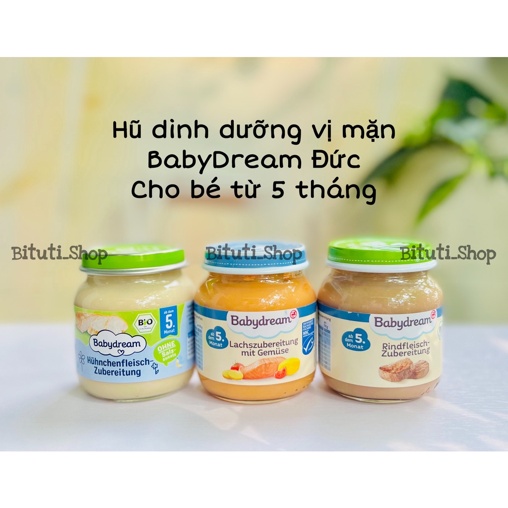 Hũ dinh dưỡng Babydream vị mặn cho bé ăn dặm từ 5 tháng hũ - Bituti Shop