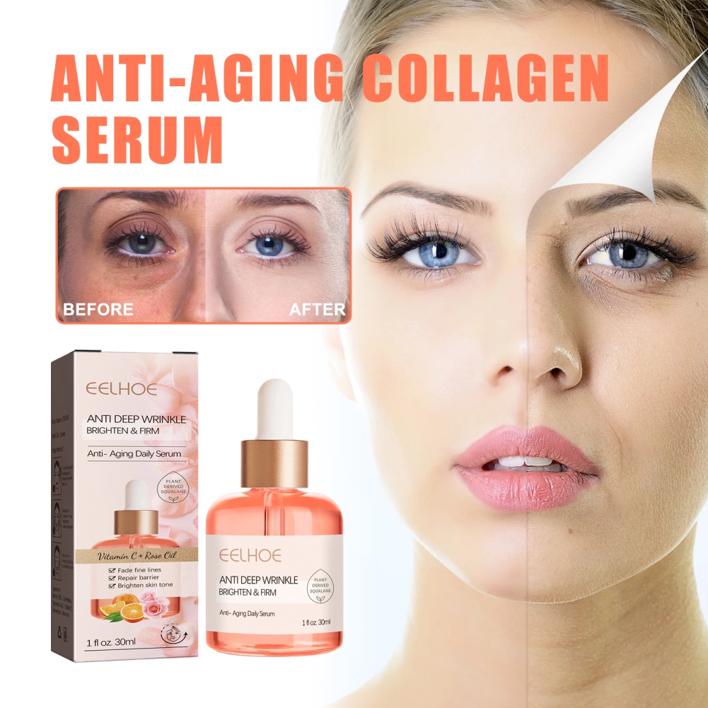 Còn Hàng Tinh Chất Hoa Hồng Kem Mặt Collagen Tinh Chất Hoa Hồng Dưỡng Ẩm, Làm Trắng, Thu Nhỏ Lỗ Chân Lông, Bộ Chăm Sóc Da Mặt Chống Lão Hóa Thanh Toán Khi Nhận Hàng