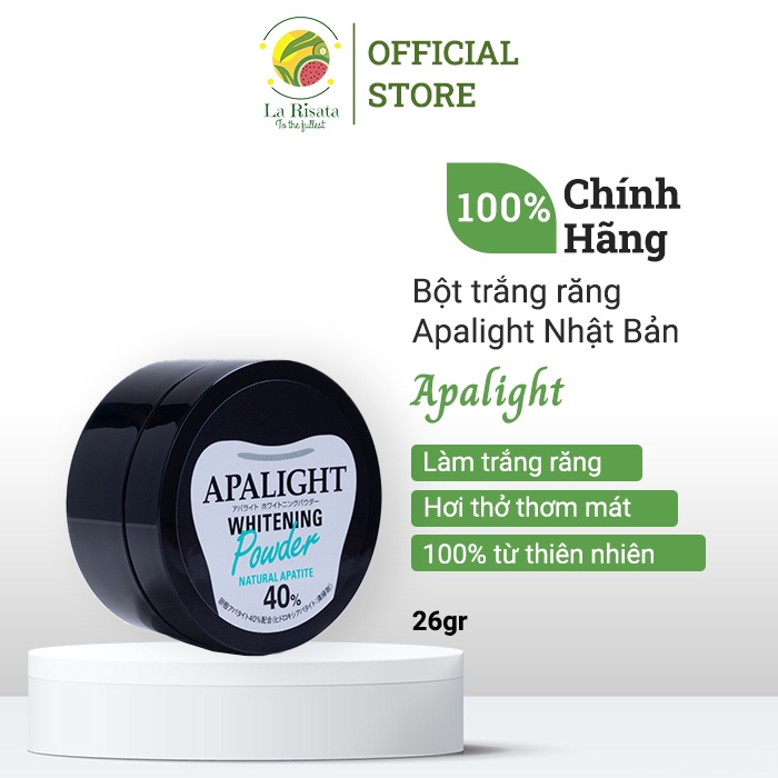 Bột Trắng Răng Apalight Nhật Bản Đánh Bay Ô Vàng Và Làm Sach Nhanh BCA34