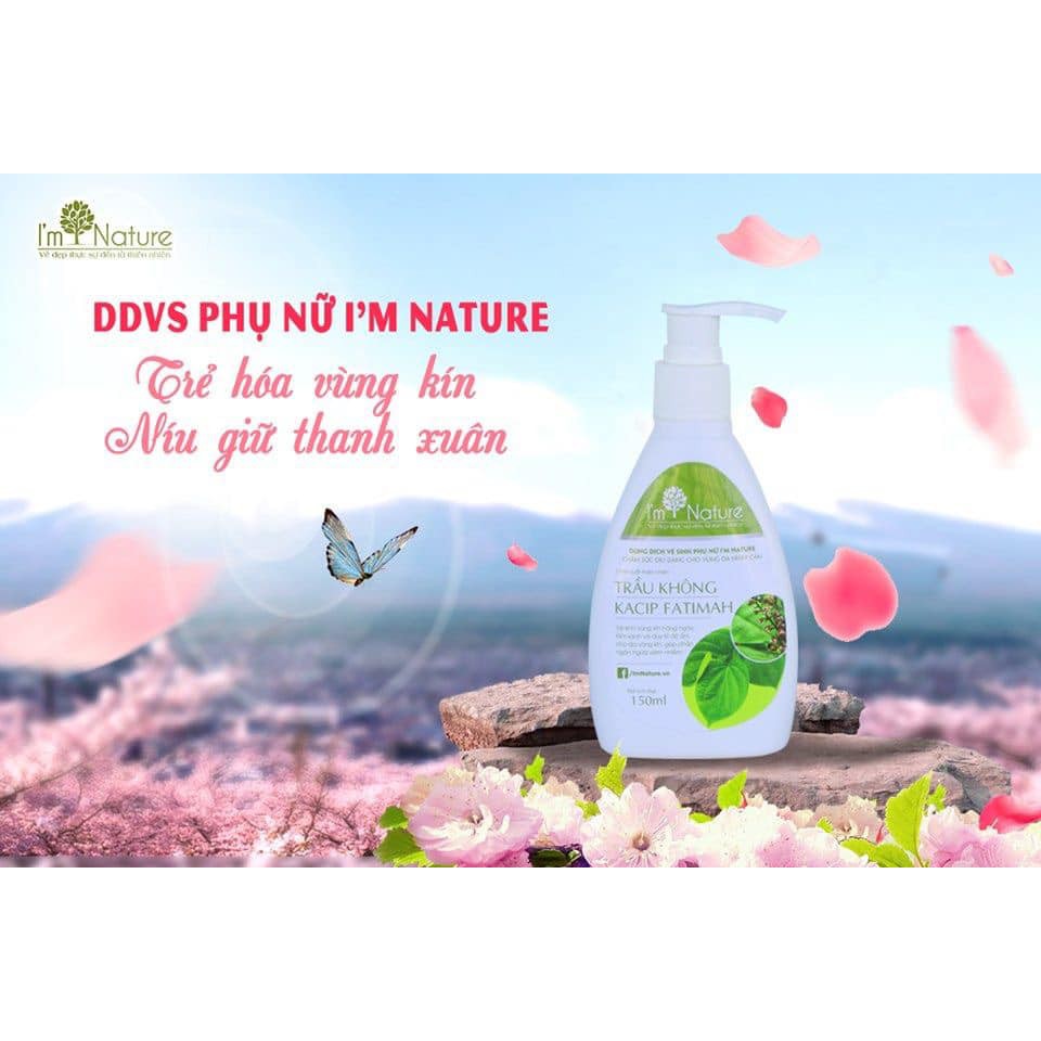 [CHÍNH HÃNG] Dung dịch vệ sinh phụ nữ Trầu Không I'm Nature