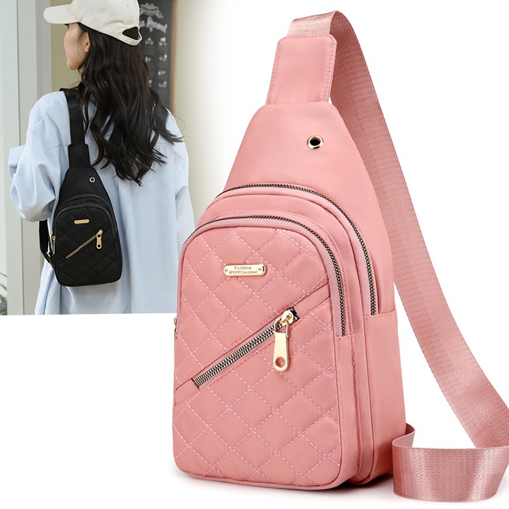 Túi đeo cheo nữ, chất liệu chống xước, chống nước cao cấp size 30cm TUI-111