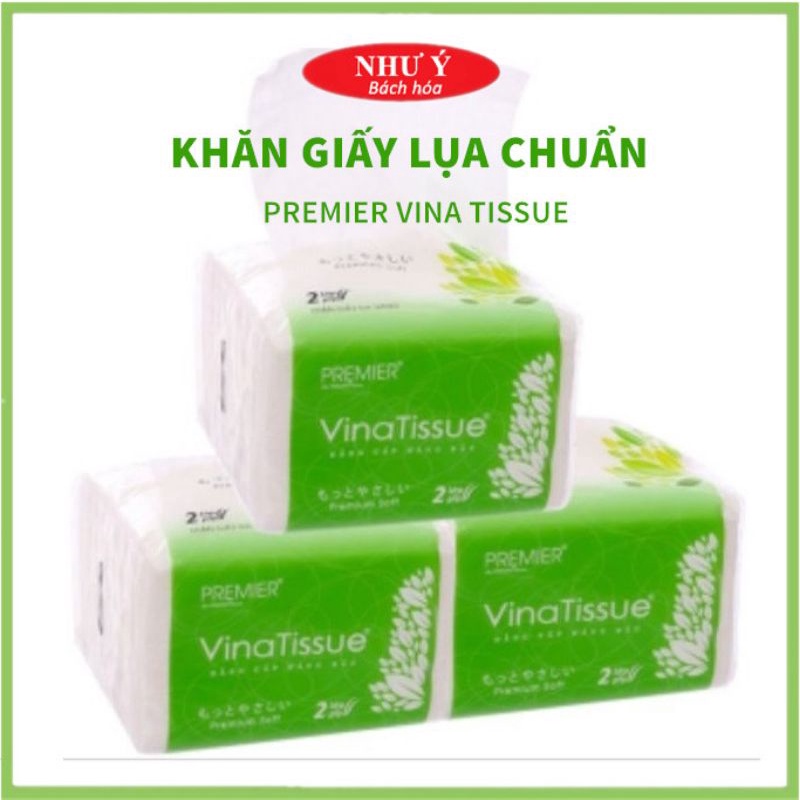 Khăn Giấy Lụa Vina Tissue 200 Tờ, Như Ý Bách Hoá
