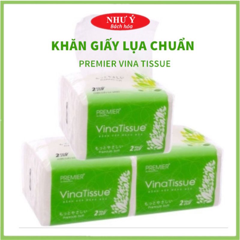 Khăn giấy lụa Vina tissue 200 tờ, Như Ý bách hoá