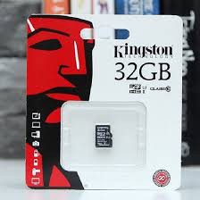 Thẻ 32gb Kingston class10 tốc độ 80mb/s bảo hành 5 năm