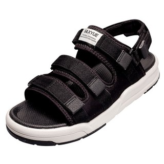 Sandal phong cách Hàn Nam Nữ IAXYUE 6212 màu ghi [ có ảnh thật]