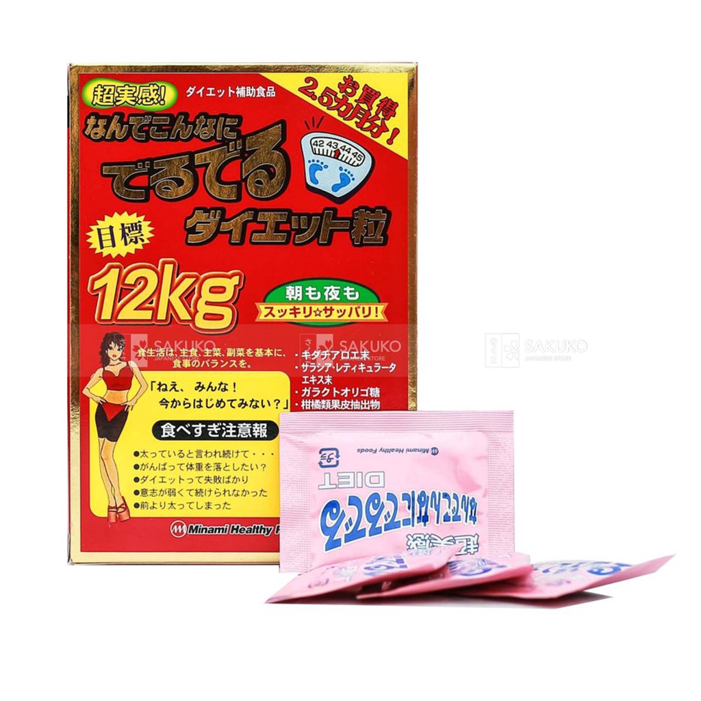 Viên uống giảm 12kg Minami Kendai Eat &amp; Diet Nhật Bản