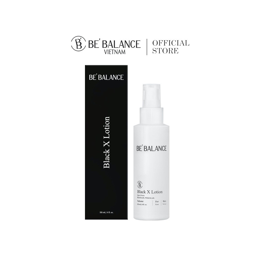 Nước cân bằng BEBALANCE Black x Lotion 118ml