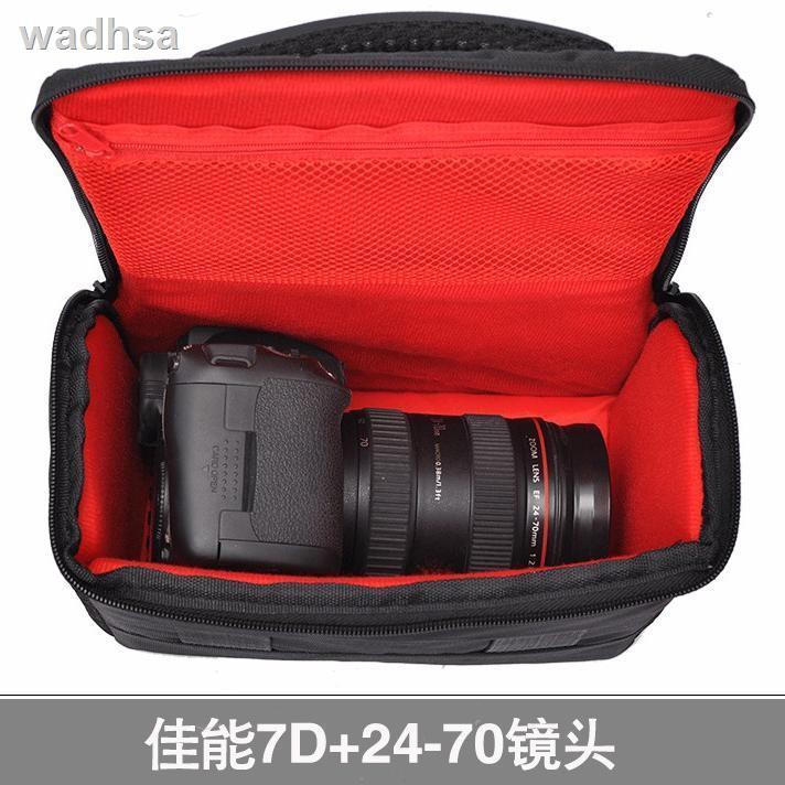 Túi Vải Canvas Đựng Máy Ảnh Canon Slr Eos 550d 600d 650d 700d 750d 77d 60d Chống Thấm Nước