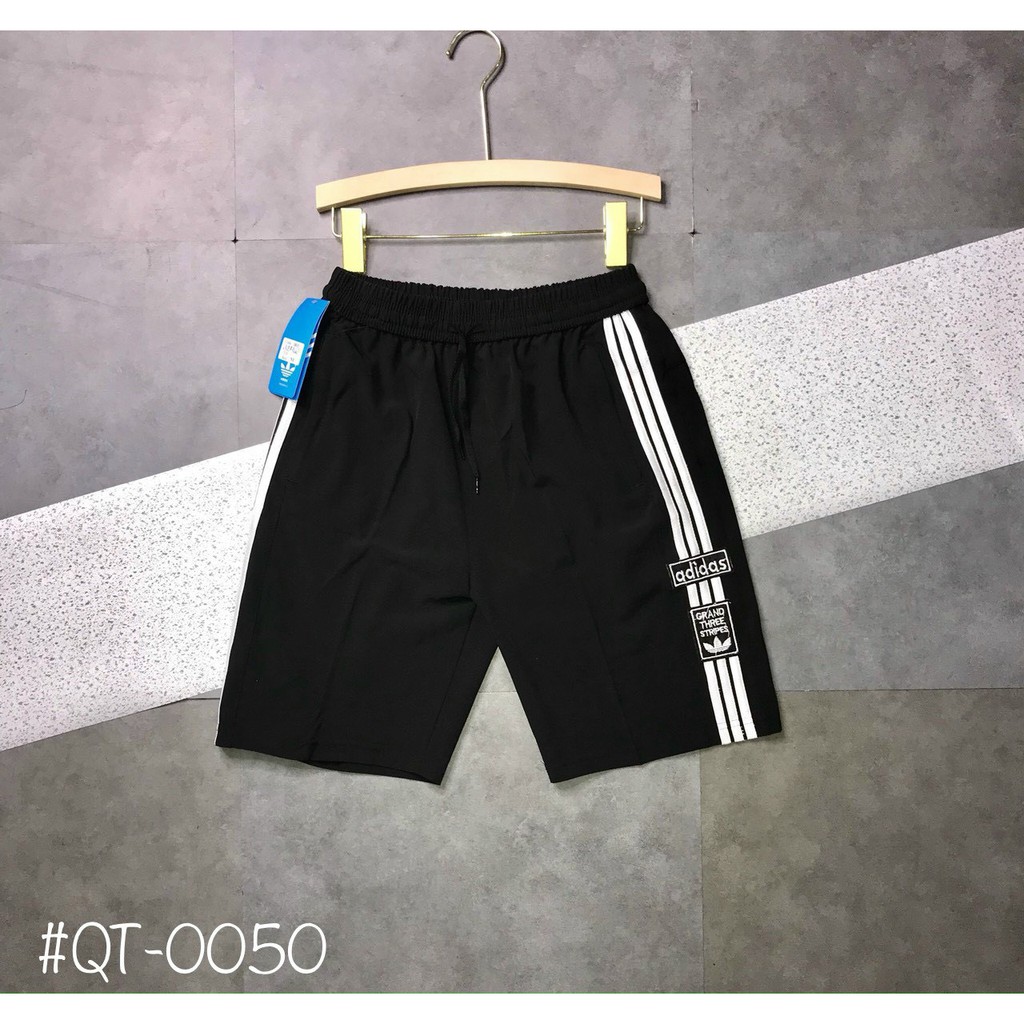 [𝐍𝐄𝐖 𝐈𝐓𝐄𝐌] Quần Đùi Adidas nam 3 sọc, chất liệu mát mẻ, co giãn, thoáng mát - Short Das đi biển, Quần đùi nam