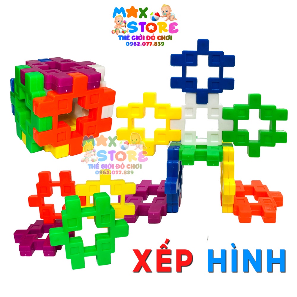 Đồ chơi trẻ em xếp hình lắp ghép mô hình cho bé - Bán theo Cân