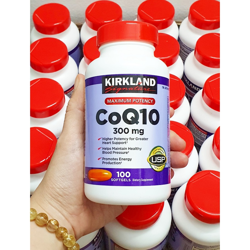 date 1/27 - Viên uống hỗ trợ tim mạch CoQ10 300mg chai 100 viên hãng Kirkland từ mỹ