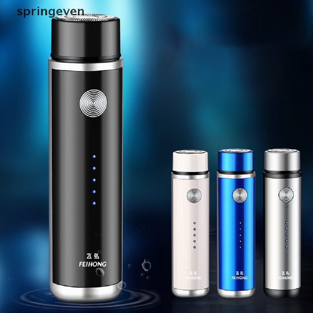 [Hàng mới về] Máy cạo râu mini bằng điện sạc bằng cổng USB tiện dụng cho nam