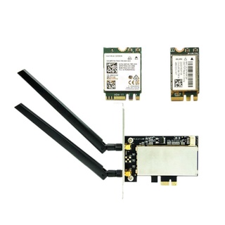 Adapter chuyển đổi card wifi m2 laptop sang wifi pice dùng cho máy tính bàn Ax200 9260 8265 1650a