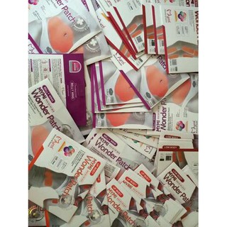 KHÔNG HỘP_Bộ 5 miếng dán tan mỡ bụng Wonder Patch