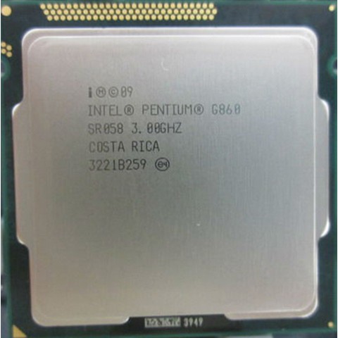 Bộ xử lý Intel® Pentium® G860 (3M Bộ nhớ đệm, 3,00 GHz)