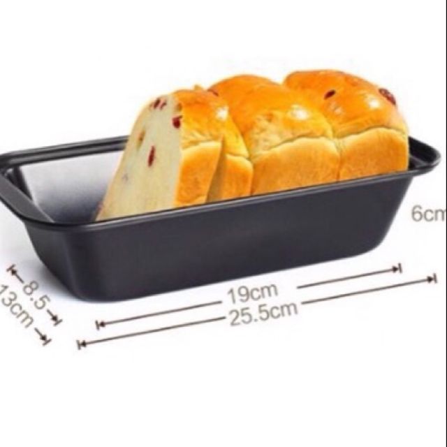 Khuôn loaf chữ nhật chống dính làm bánh mỳ (MS 198)