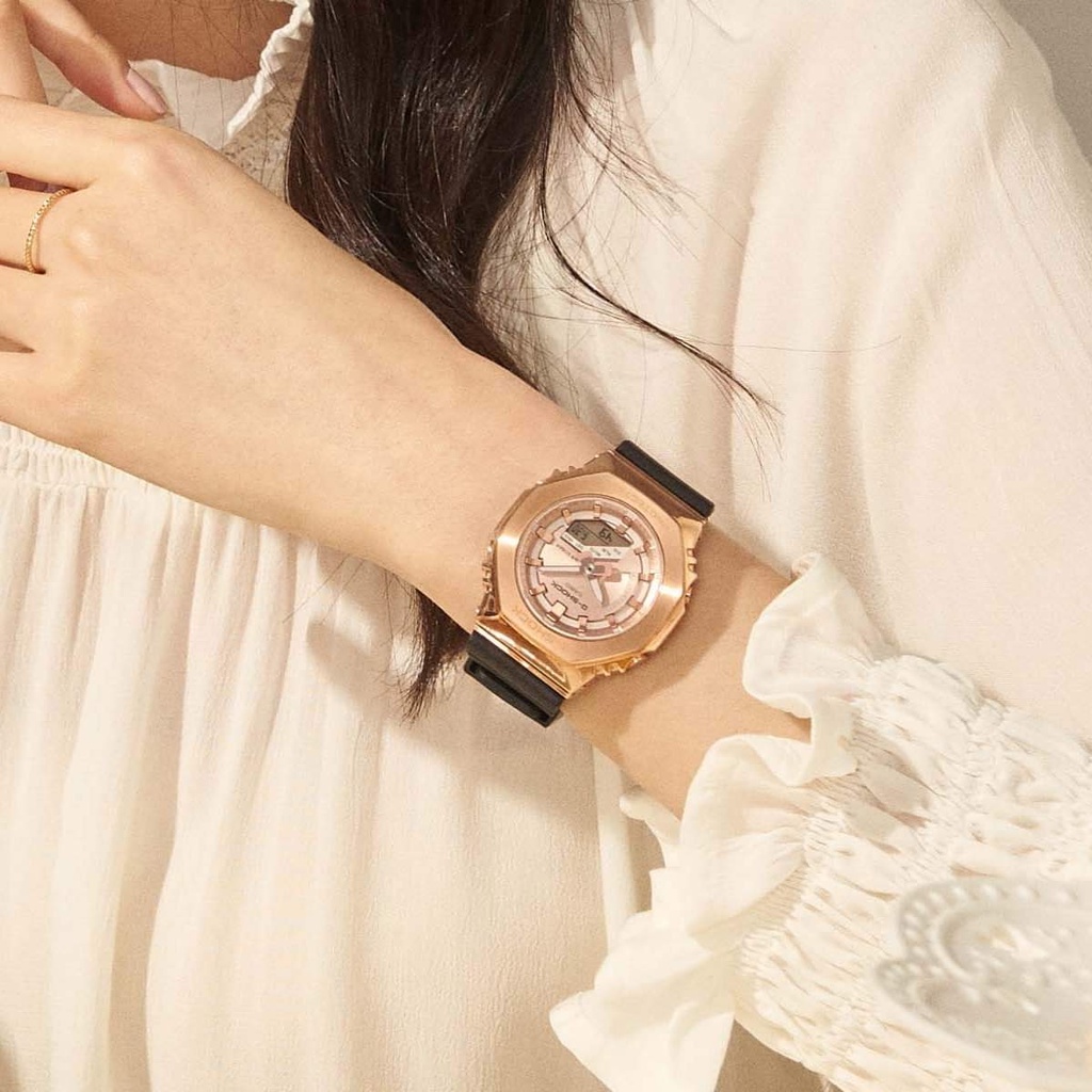Đồng hồ unisex Casio G-Shock GM-S2100PG-1A4 chống va đập, chống nước 200m, hàng chính hãng