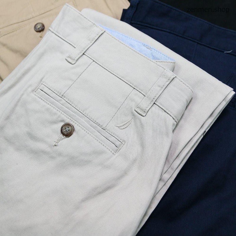 Quần kaki nam Nautica xuất dư xịn chất mịn co dãn