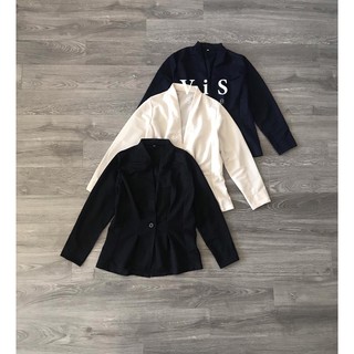 Áo khoác vest nữ 1 nút tay dài