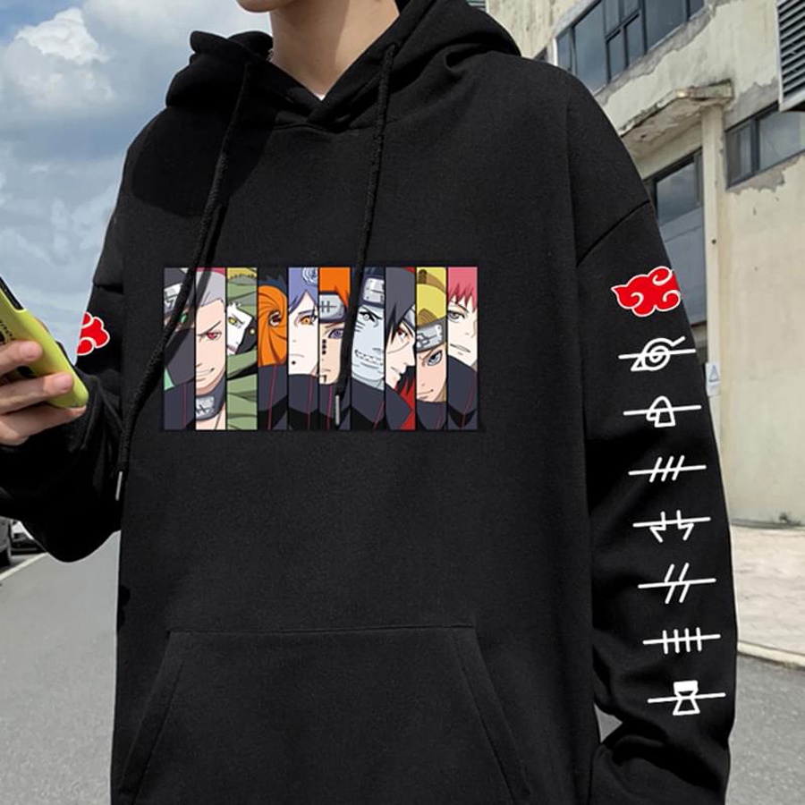 Áo hoodie nam nữ Naruto Pro