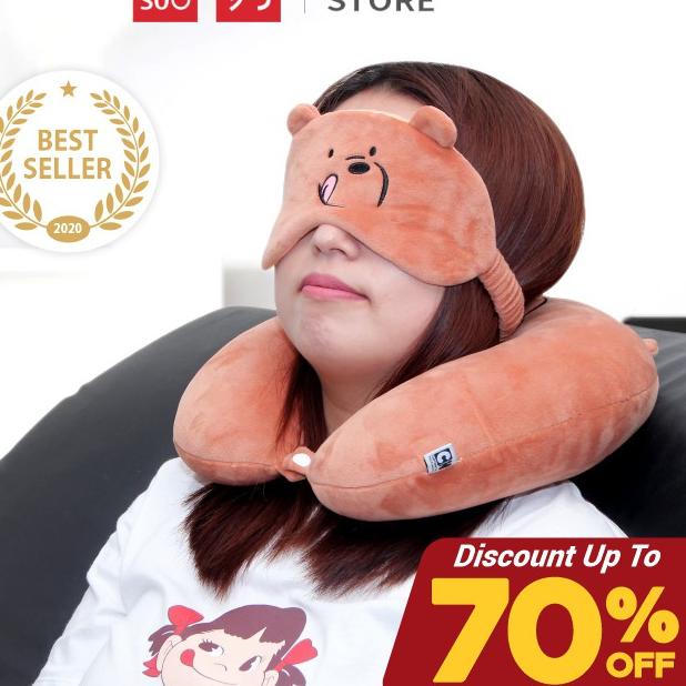 Vương cung là Vương cung... Miniso Gối Kê Cổ Hình Chữ U + Miếng Bịt Mắt Khi Đi Du Lịch / Máy Bay We Bare Be