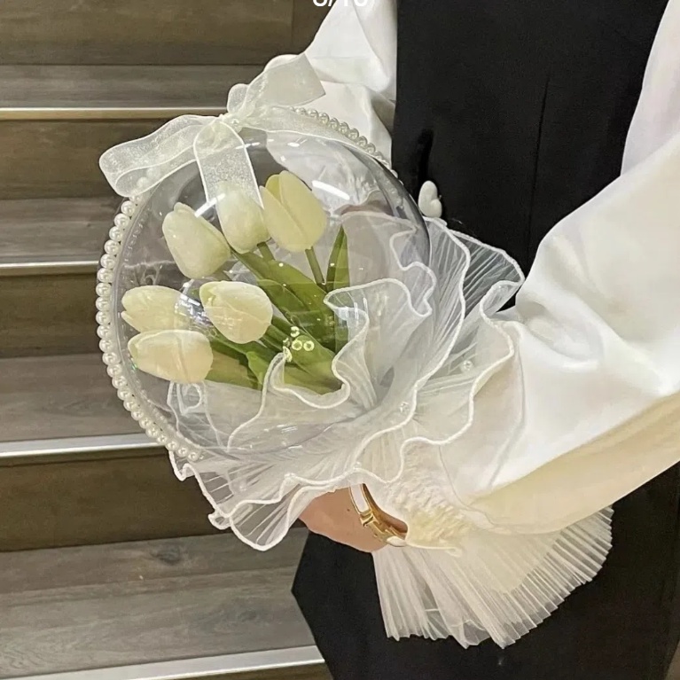 Sản Phẩm Hoàn Thiện Bó Hoa Tulip Làm Quà Tặng Sinh Nhật Bạn Gái / Bạn Gái / Ngày Valentine Bất Ngờ