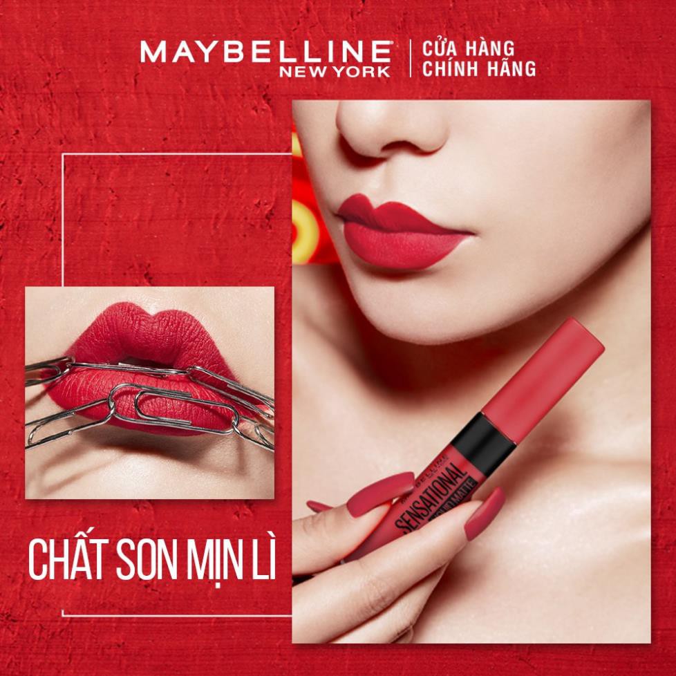 Son Kem Lì Maybelline New York Sensational Liquid Matte 7ml ZKM