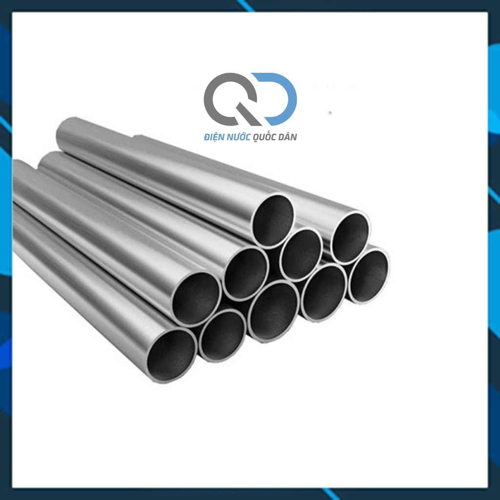 Ống inox tròn phi 22, phi 25 cực kỳ chắc chắn và sáng bóng, không rỉ sét