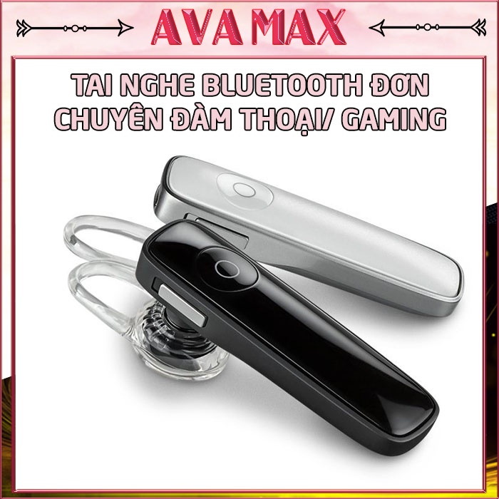 Tai Nghe Bluetooth Đơn Chuyên Đàm Thoại/ Gaming Nhỏ Gọn Thuân Tiện