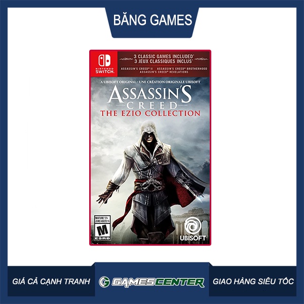 Băng game Nintendo Switch Assassin's Creed The Ezio Collection