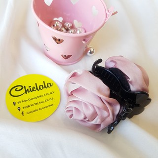 Kẹp Tóc Hoa Hồng Nhỏ Chiclala